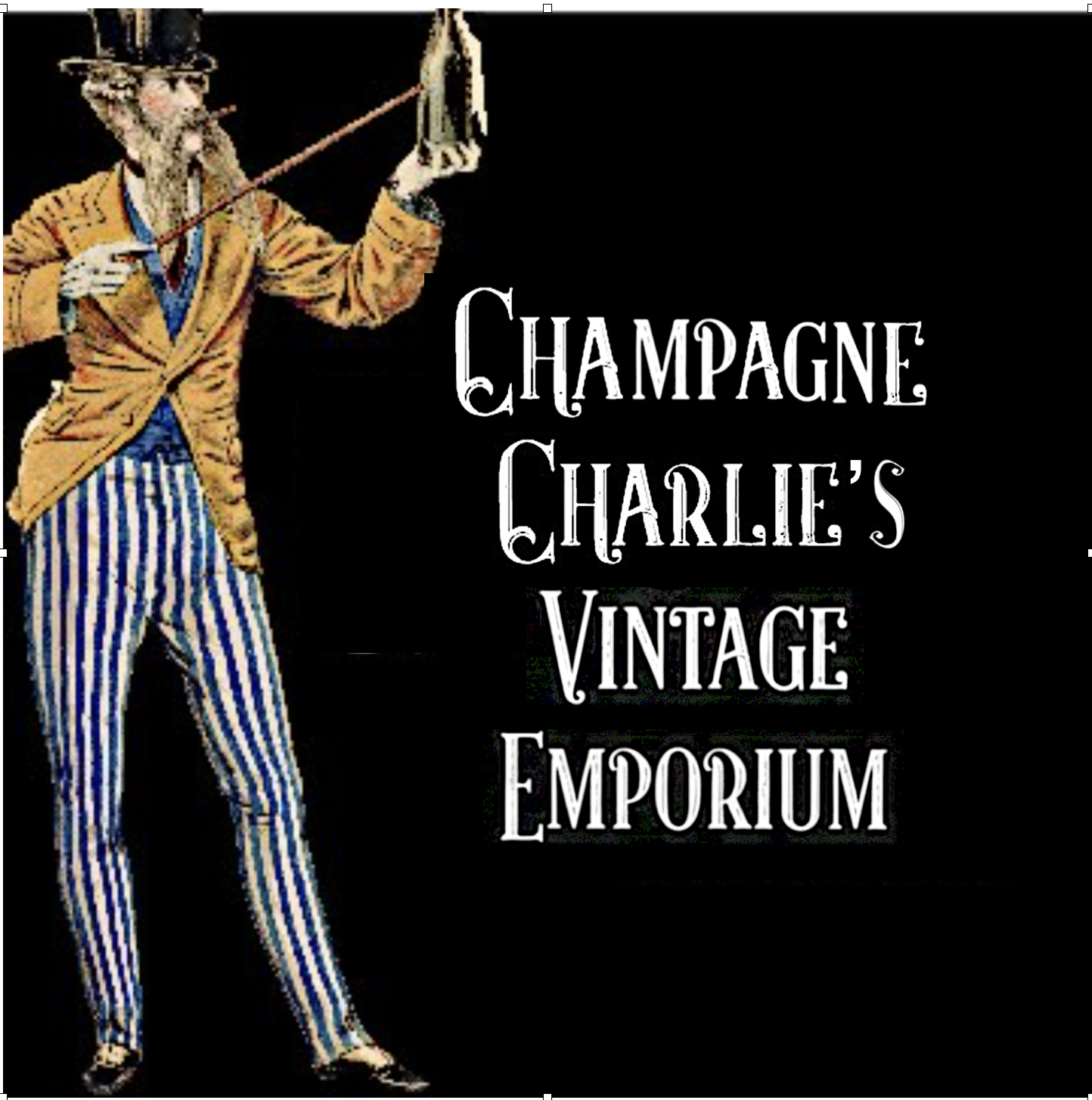 Champagne Charlie's Vintage Emporium Logo